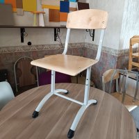 Стул ученический на круглой трубе