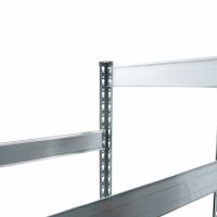 Стеллаж SB 1153х688х525 для хранения 4 шин оцинкованный