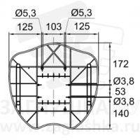 Комплект пластика для школьной мебели APPLE